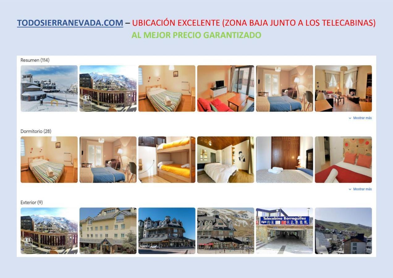 Ski Plaza Sierra Nevada & Zona Baja Ngoại thất bức ảnh
