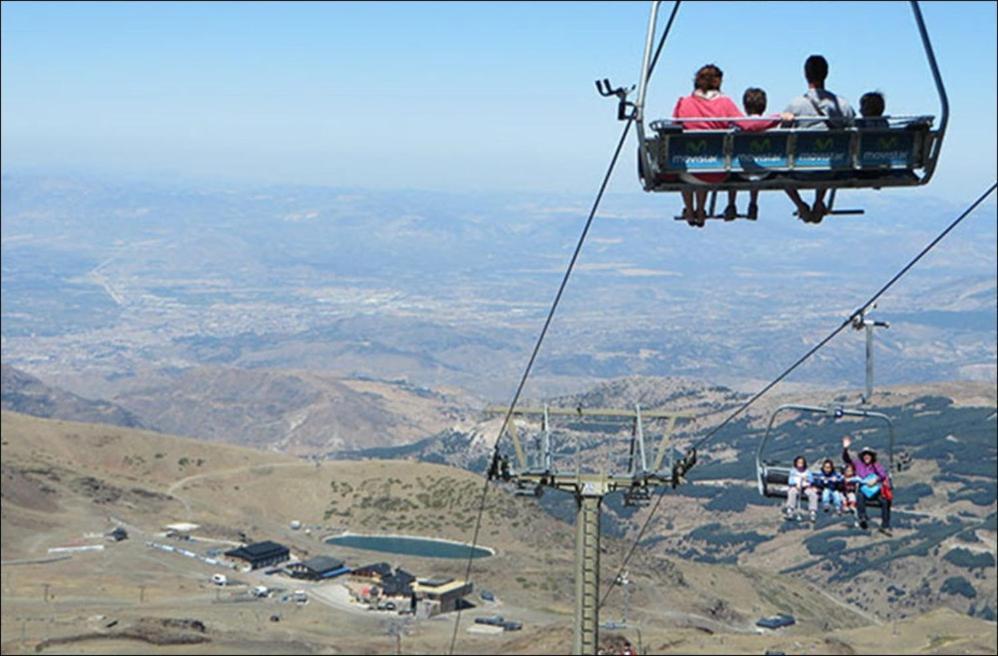 Ski Plaza Sierra Nevada & Zona Baja Ngoại thất bức ảnh